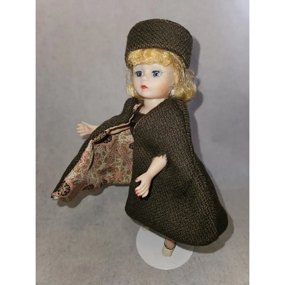 Madame Alexander Cissette OOAK Couture Doll Wool Coat Kid Shoes